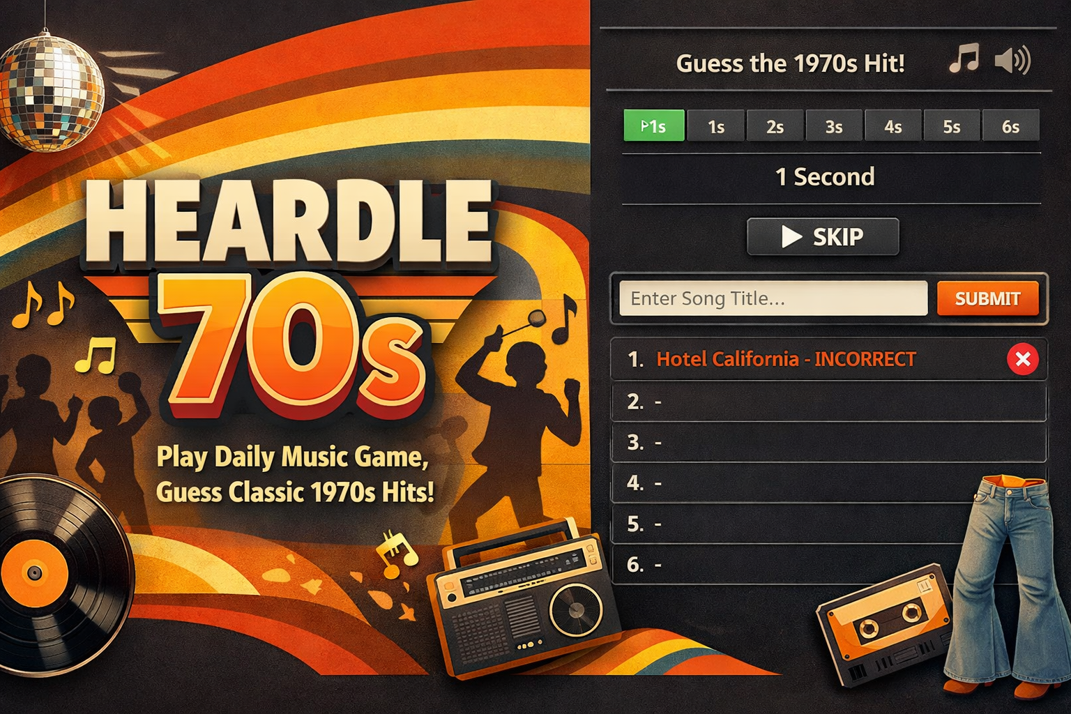 heardle 70s