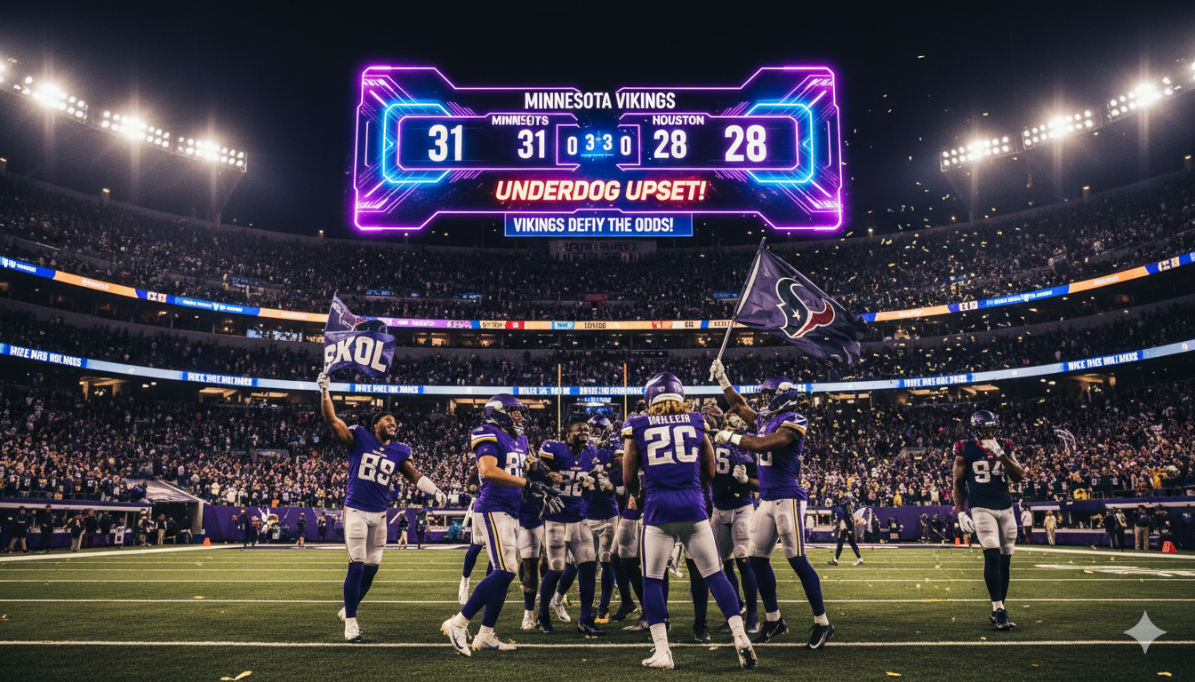 Minnesota Vikings vs Houston Texans Match Player Stats