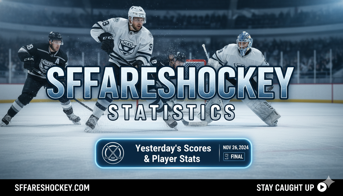 Sffarehockey Statistics Yesterday