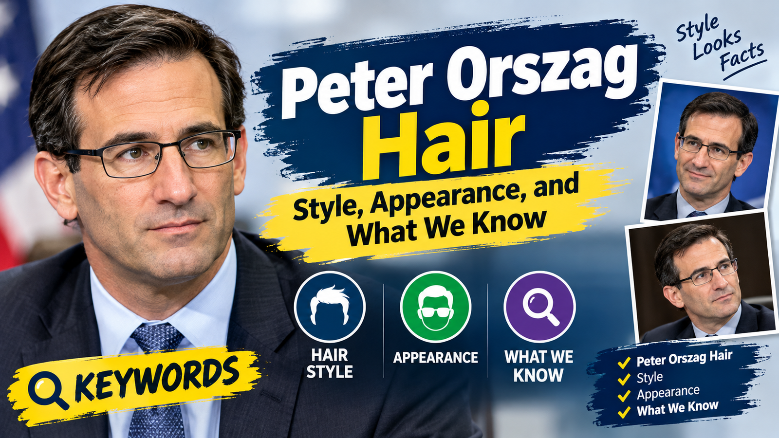 Peter Orszag Hair